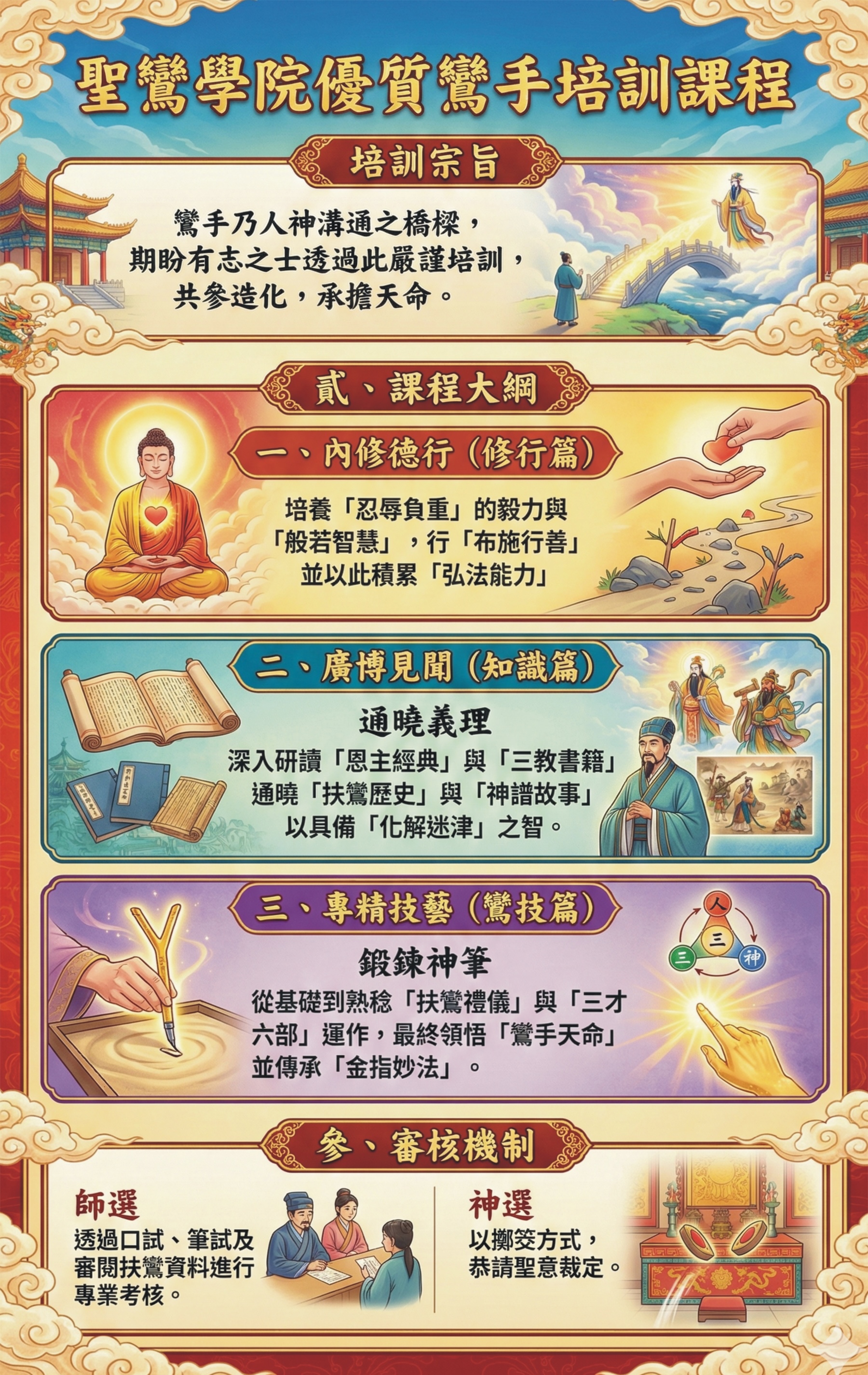 聖鸞學院優質鸞手培訓課程